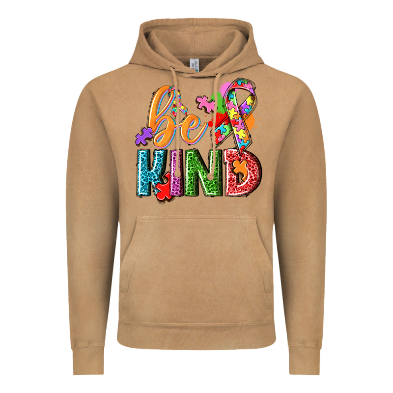 Autism Be Kind Vintage Hoodie by NancyCooperArtShop | Teevron