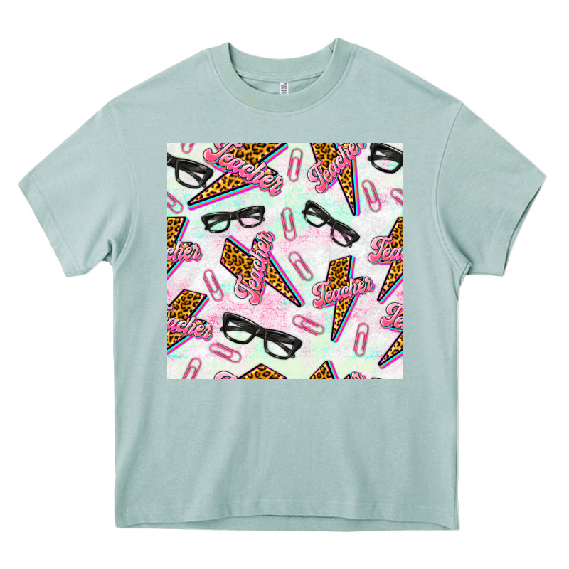 Teacher Thunderbolt And Glasses Heavy Core Tee by BundleAndBundleShop | Teevron