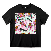 Black teacher thunderbolt and glasses Heavy Core Tee - BundleAndBundleShop