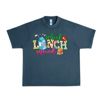 Midnight Navy school lunch squad Urban Heavy Tee - NancyCooperArtShop
