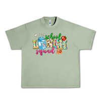 Oil Green school lunch squad Urban Heavy Tee - NancyCooperArtShop