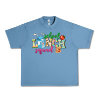 Pebble Blue school lunch squad Urban Heavy Tee - NancyCooperArtShop