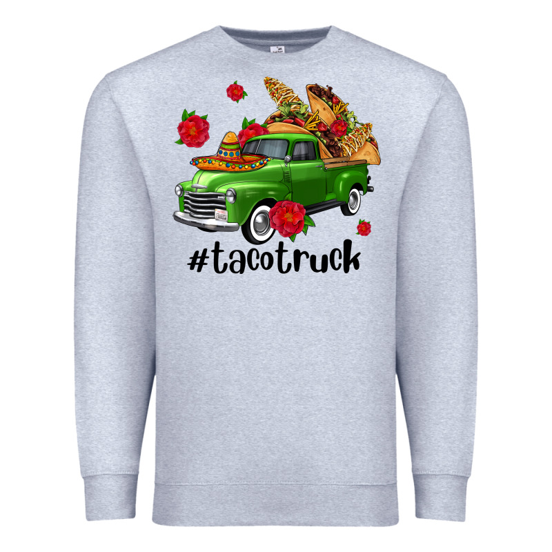 Tacotruck Olivia Premium Sweatshirt by OliviaCreatesArt | Teevron