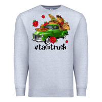 Heather Grey tacotruck olivia Premium Sweatshirt - OliviaCreatesArt