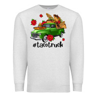 Oatmeal Heather tacotruck olivia Premium Sweatshirt - OliviaCreatesArt