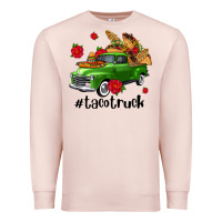 Pale Pink tacotruck olivia Premium Sweatshirt - OliviaCreatesArt
