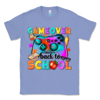 Colony Blue game over back to school Classic Tee - NancyCooperArtShop