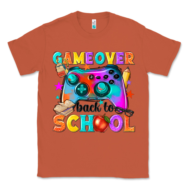 Game Over Back To School Classic Tee by NancyCooperArtShop | Teevron