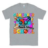 Heather Grey game over back to school Classic Tee - NancyCooperArtShop