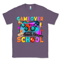 Lavender game over back to school Classic Tee - NancyCooperArtShop