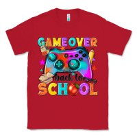 Red game over back to school Classic Tee - NancyCooperArtShop