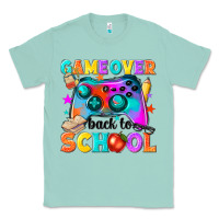 Seafoam game over back to school Classic Tee - NancyCooperArtShop