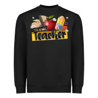 Black teacher Heavyweight Sweatshirt - Artiststas
