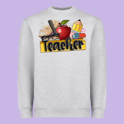 Teacher Heavyweight Sweatshirt Designed By Artiststas