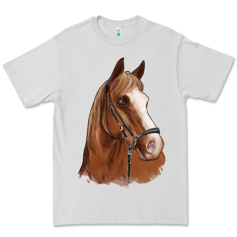 Horse Portrait Premium Tee by Artiststas | Teevron