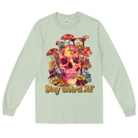 Matcha stay weird af Long Sleeve Tee - RanaPortraitStore