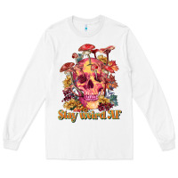 White stay weird af Long Sleeve Tee - RanaPortraitStore