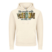 Vintage Artic she speaks with wisdom proverbs 31 26 Vintage Hoodie - NancyCooperArtShop