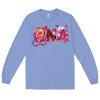 Colony Blue rna breast cancer registered nurse assistant Long Sleeve Tee - LillyAllenDesigns