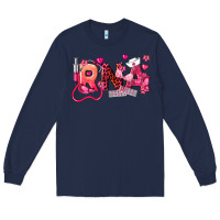Navy rna breast cancer registered nurse assistant Long Sleeve Tee - LillyAllenDesigns