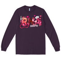 Plum rna breast cancer registered nurse assistant Long Sleeve Tee - LillyAllenDesigns