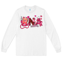 White rna breast cancer registered nurse assistant Long Sleeve Tee - LillyAllenDesigns