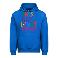 Cobalt This Little Light Of Mine Urban Hoodie - CowhideDigitalArt