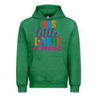 Emerald This Little Light Of Mine Urban Hoodie - CowhideDigitalArt