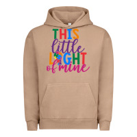 Pigment Burro This Little Light Of Mine Urban Hoodie - CowhideDigitalArt