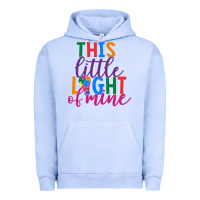 Pigment Grape Ice This Little Light Of Mine Urban Hoodie - CowhideDigitalArt