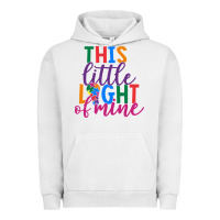 Pigment Lunar Rock This Little Light Of Mine Urban Hoodie - CowhideDigitalArt