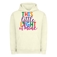 Pigment Pistachio This Little Light Of Mine Urban Hoodie - CowhideDigitalArt