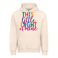 Sandshell This Little Light Of Mine Urban Hoodie - CowhideDigitalArt