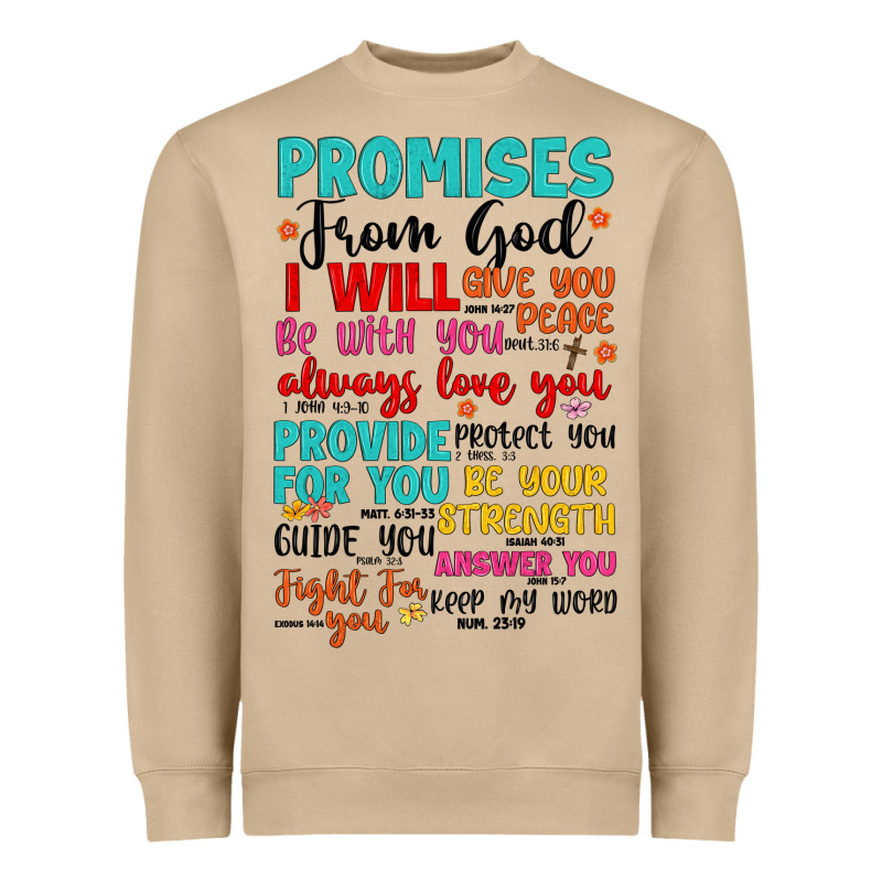 Promises From God Heavyweight Sweatshirt by Artiststas | Teevron