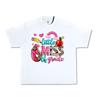 White little miss sixth grade Urban Heavy Tee - NancyCooperArtShop