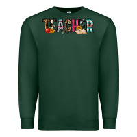 Sports Green teacher Premium Sweatshirt - OliviaCreatesArt
