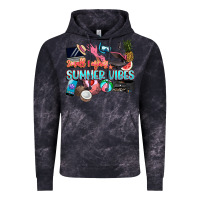 Cloud Black small businesses summer vibe Vintage Hoodie - NancyCooperArtShop