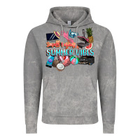 Cloud Rock small businesses summer vibe Vintage Hoodie - NancyCooperArtShop