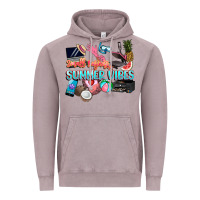 Vintage Zinc small businesses summer vibe Vintage Hoodie - NancyCooperArtShop