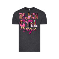 Vintage Black black girl magic Vintage Tee - NancyCooperArtShop