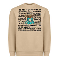 Mushroom mama it s okay Heavyweight Sweatshirt - Artiststas
