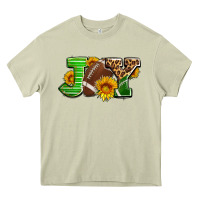 Mossy joy with football ball and sunflower ado Heavy Core Tee - AdoDesignShop