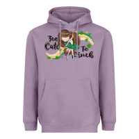 Lavender St. Patrick' Too cute to pinch Heavyweight Hoodie - CowGirlArtShop