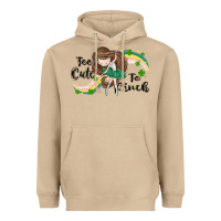 Mushroom St. Patrick' Too cute to pinch Heavyweight Hoodie - CowGirlArtShop