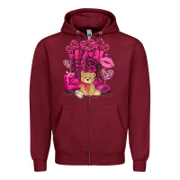Burgundy Army boots Valentine's Day Zipper Hoodie - HowdyJamesFarm