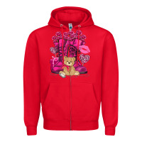 Red Army boots Valentine's Day Zipper Hoodie - HowdyJamesFarm