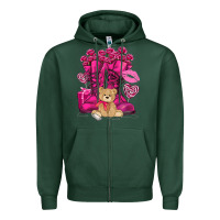 Sports Green Army boots Valentine's Day Zipper Hoodie - HowdyJamesFarm