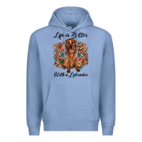 Life Is Better With A Labrador Premium Hoodie | Teevron