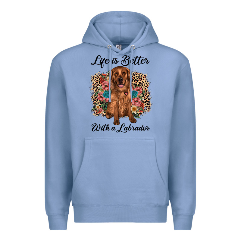 Life Is Better With A Labrador Premium Hoodie by JahusDesignShop | Teevron