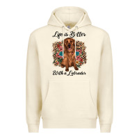 Sandshell life is better with a labrador Premium Hoodie - JahusDesignShop